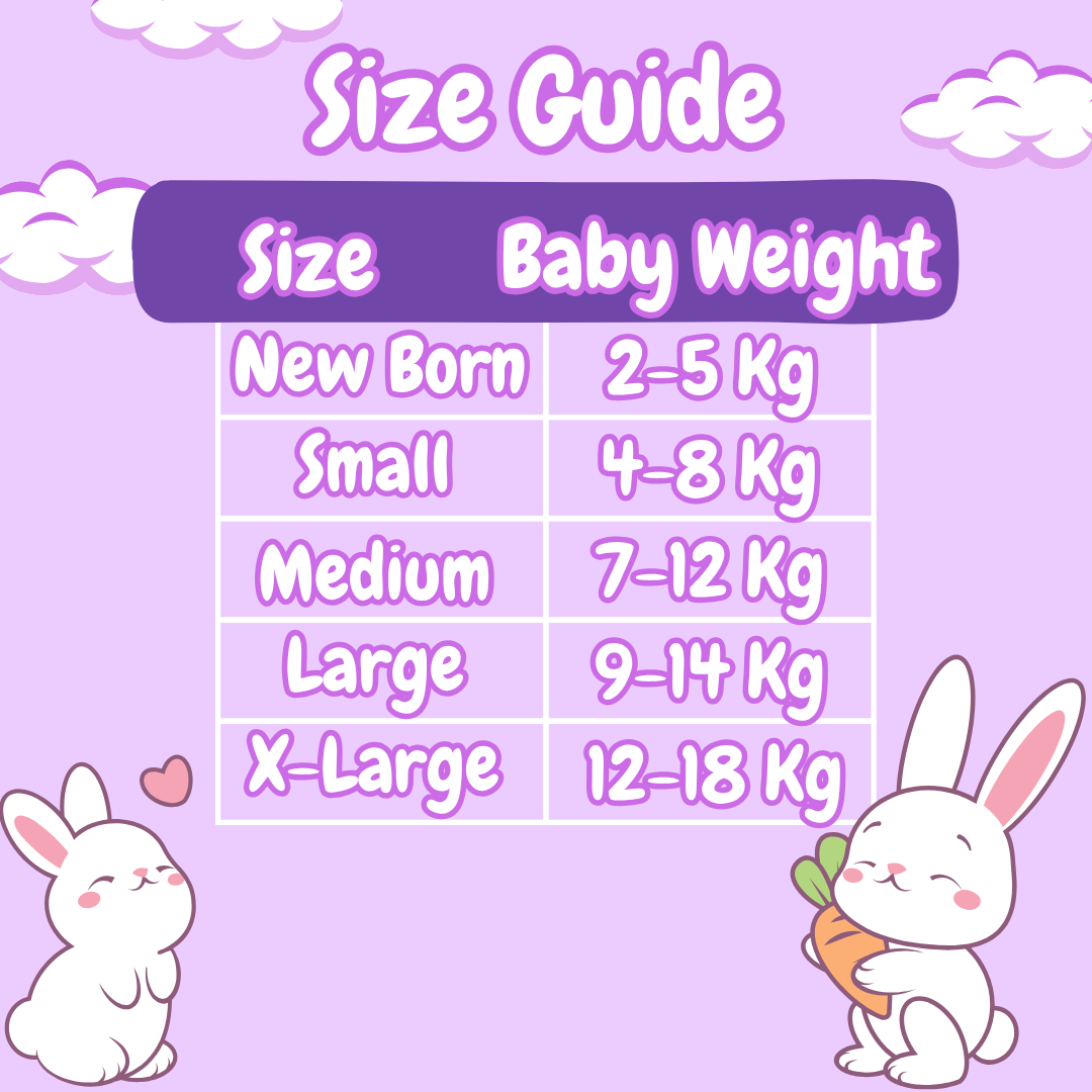 Luxury Baby Diapers New-BornSize ( 2-5 kgs )