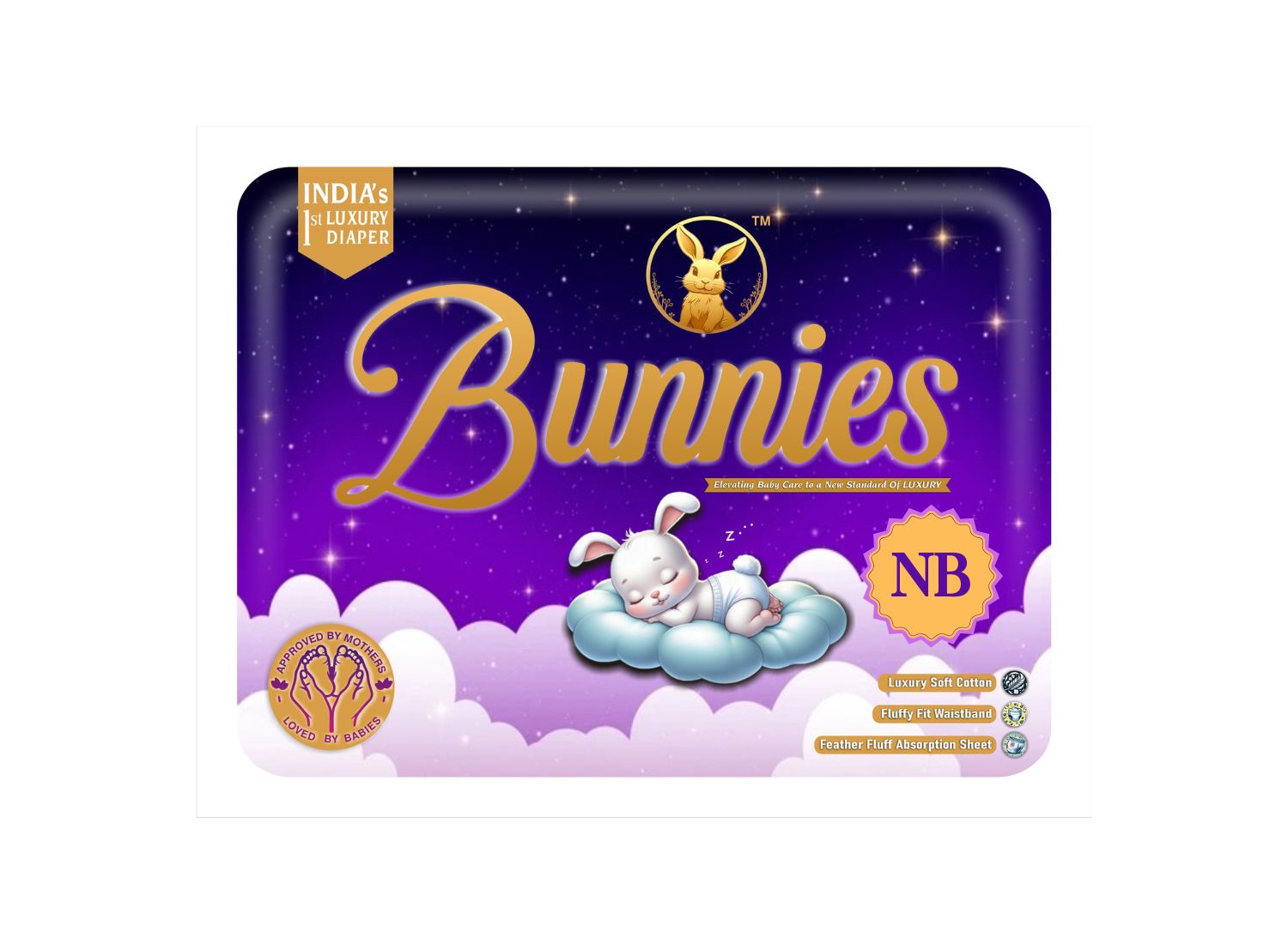 Luxury Baby Diapers New-BornSize ( 2-5 kgs )